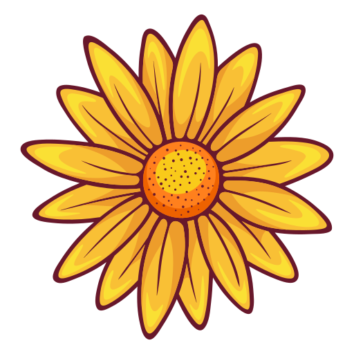 SUNFLOWER STICKER Premium Vinyl Sticker