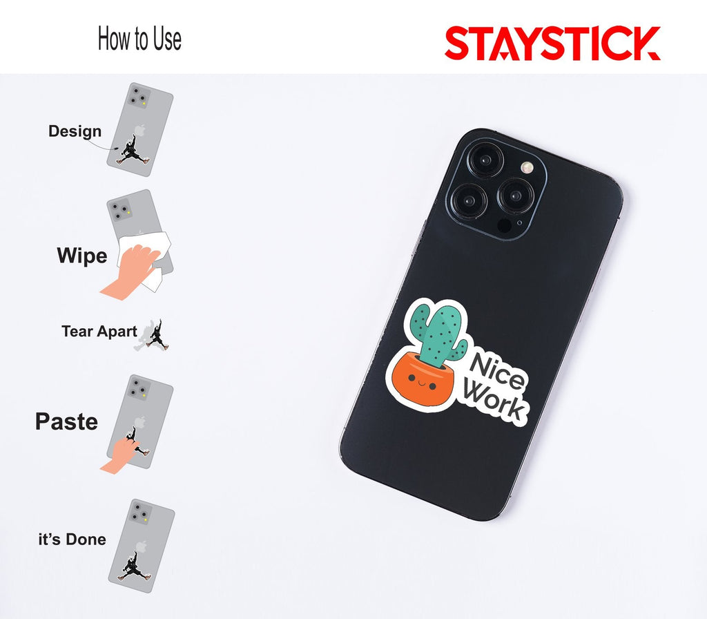 MOTIVATIONAL STIKCER Premium Vinyl Sticker