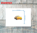 Disney Cars Sally Carrera Sticker Premium Vinyl Sticker