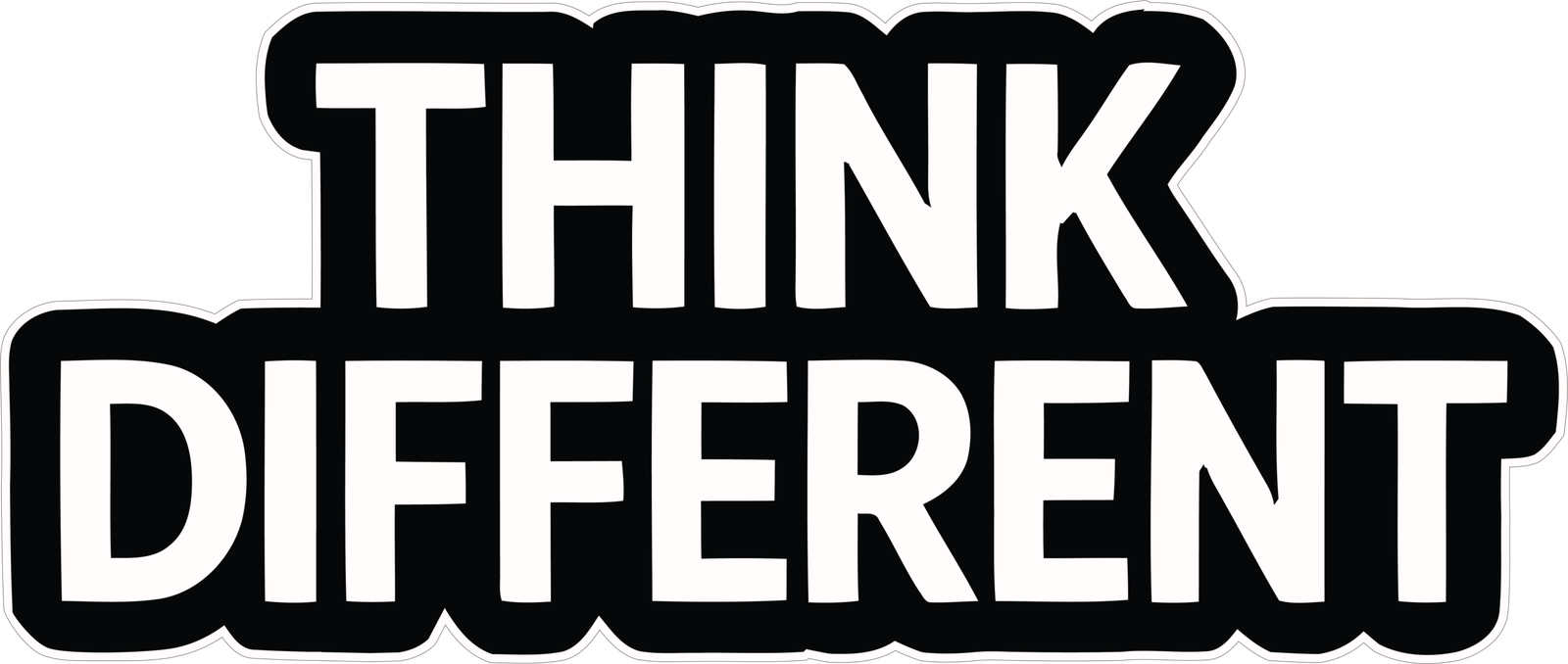MOTIVATE STRICKER Premium Vinyl Sticker