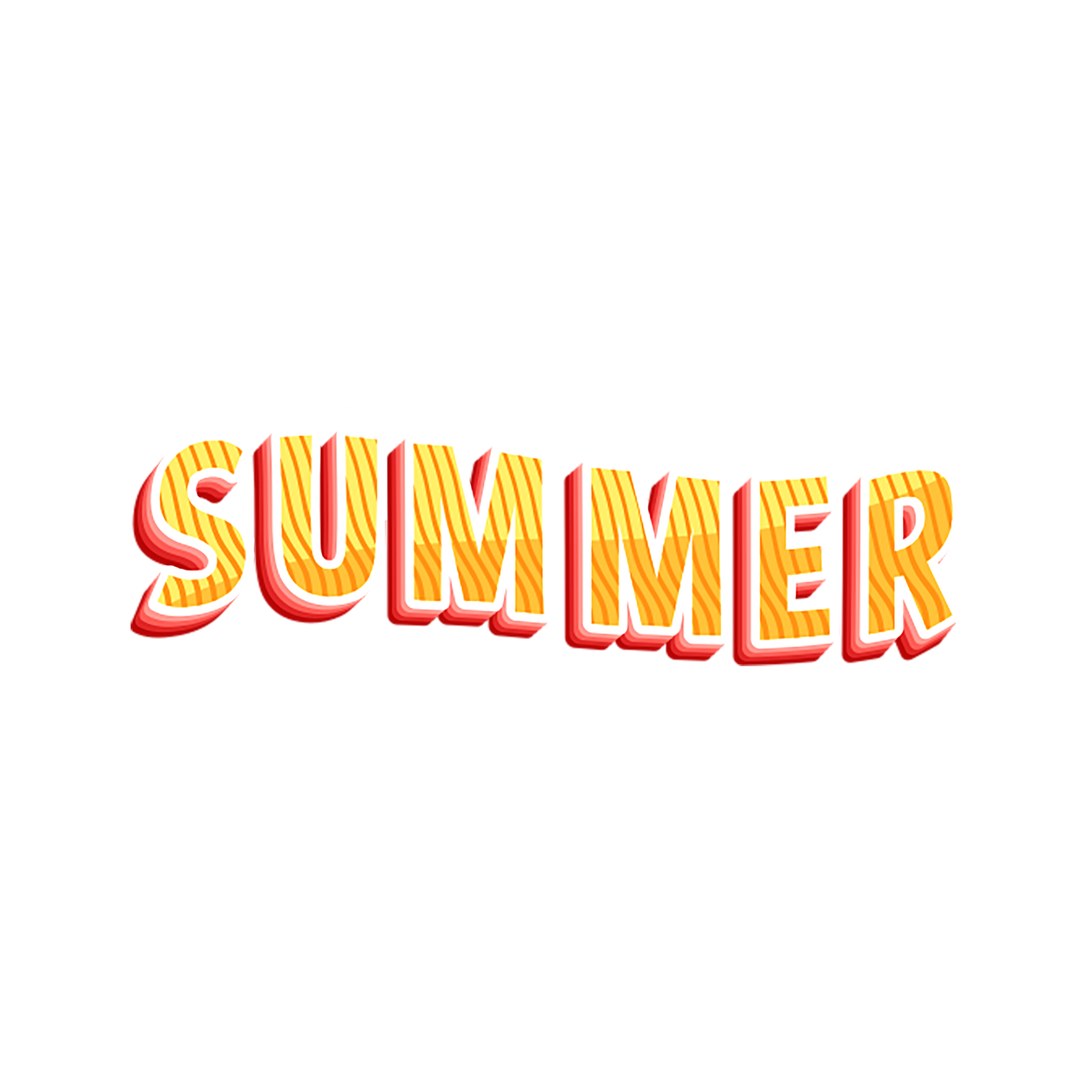 SUMMER STICKER Premium Vinyl Sticker