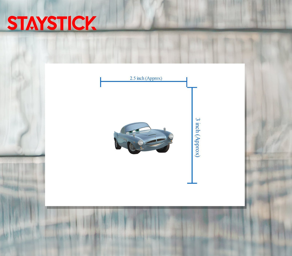 Cars Francesco Bernoulli Sticker Premium Vinyl Sticker