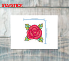 ROSE STICKER Premium Vinyl Sticker