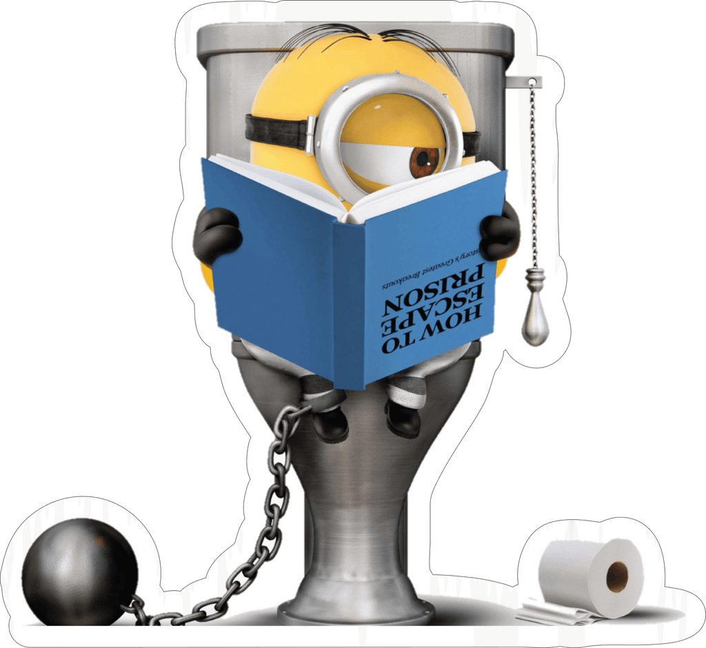 Minion Moments Sticker Premium Vinyl Sticker