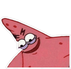 Skeptical Patrick Meme Sticker Premium Vinyl Sticker