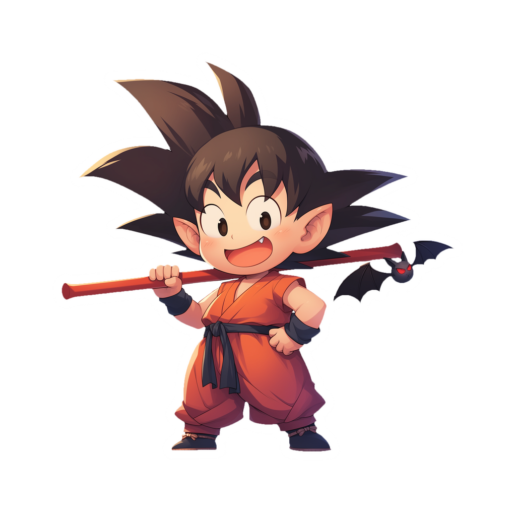CHIBBI WARRIOR STICKER Premium Vinyl Sticker