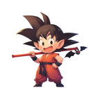 CHIBBI WARRIOR STICKER Premium Vinyl Sticker