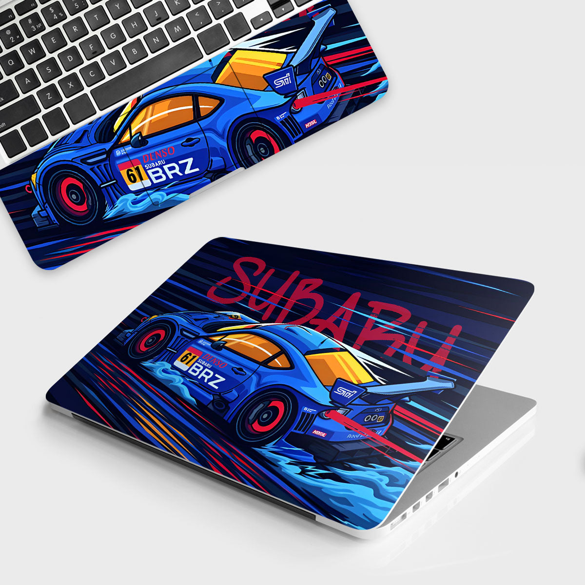 Subaru BRZ Racing Laptop Skin