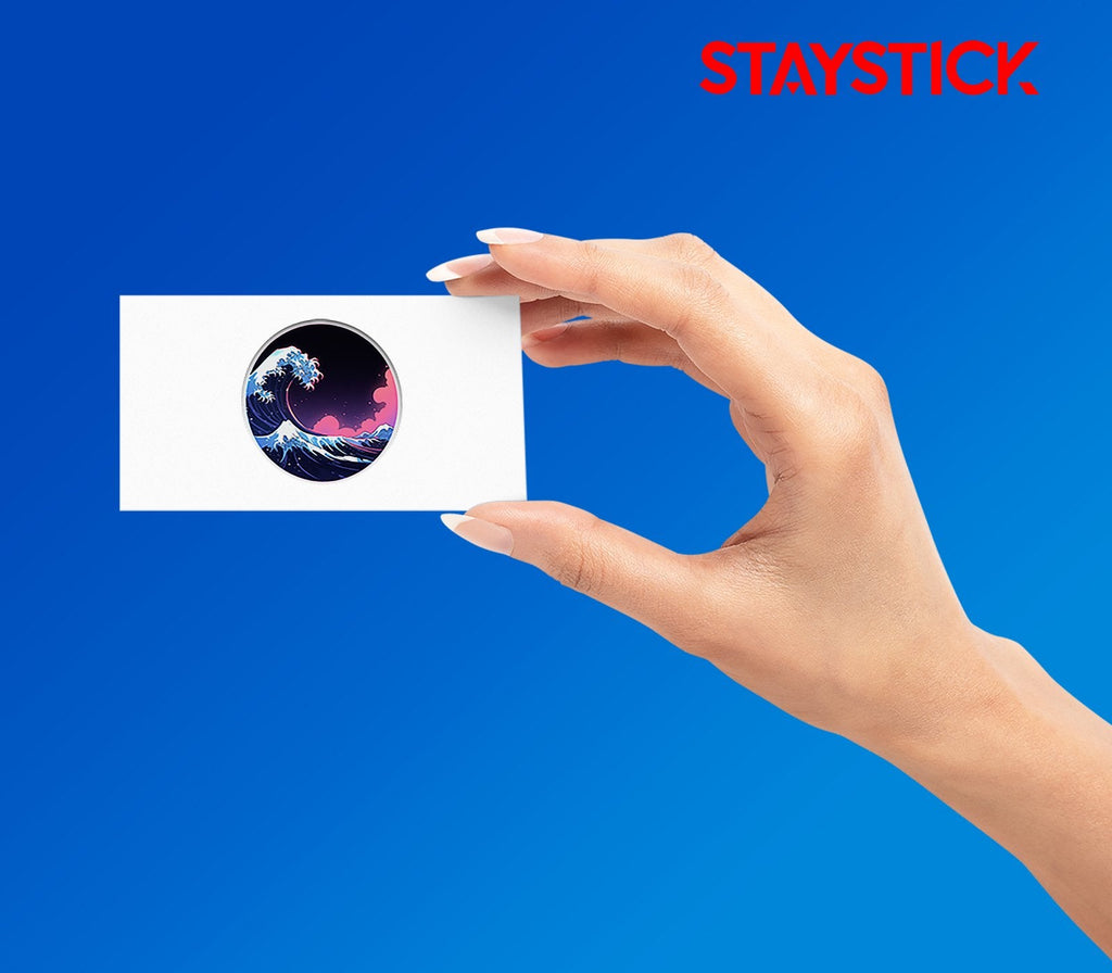 WAVE STICKER Premium Vinyl Sticker