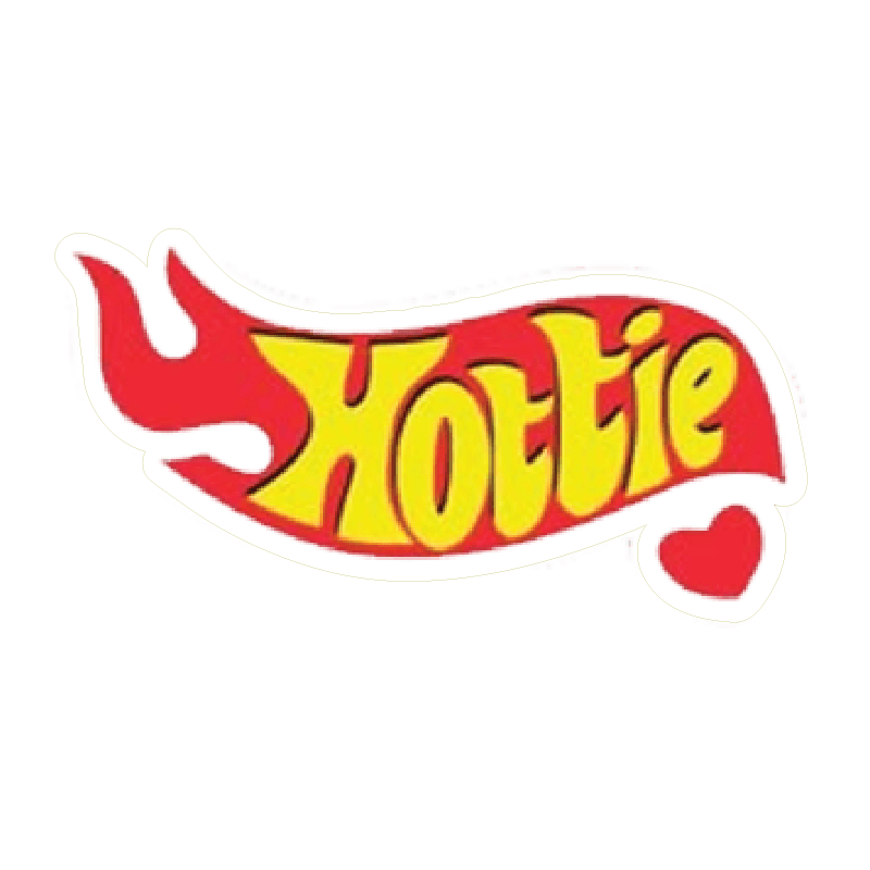 HOTTTIE STICKER Premium Vinyl Sticker