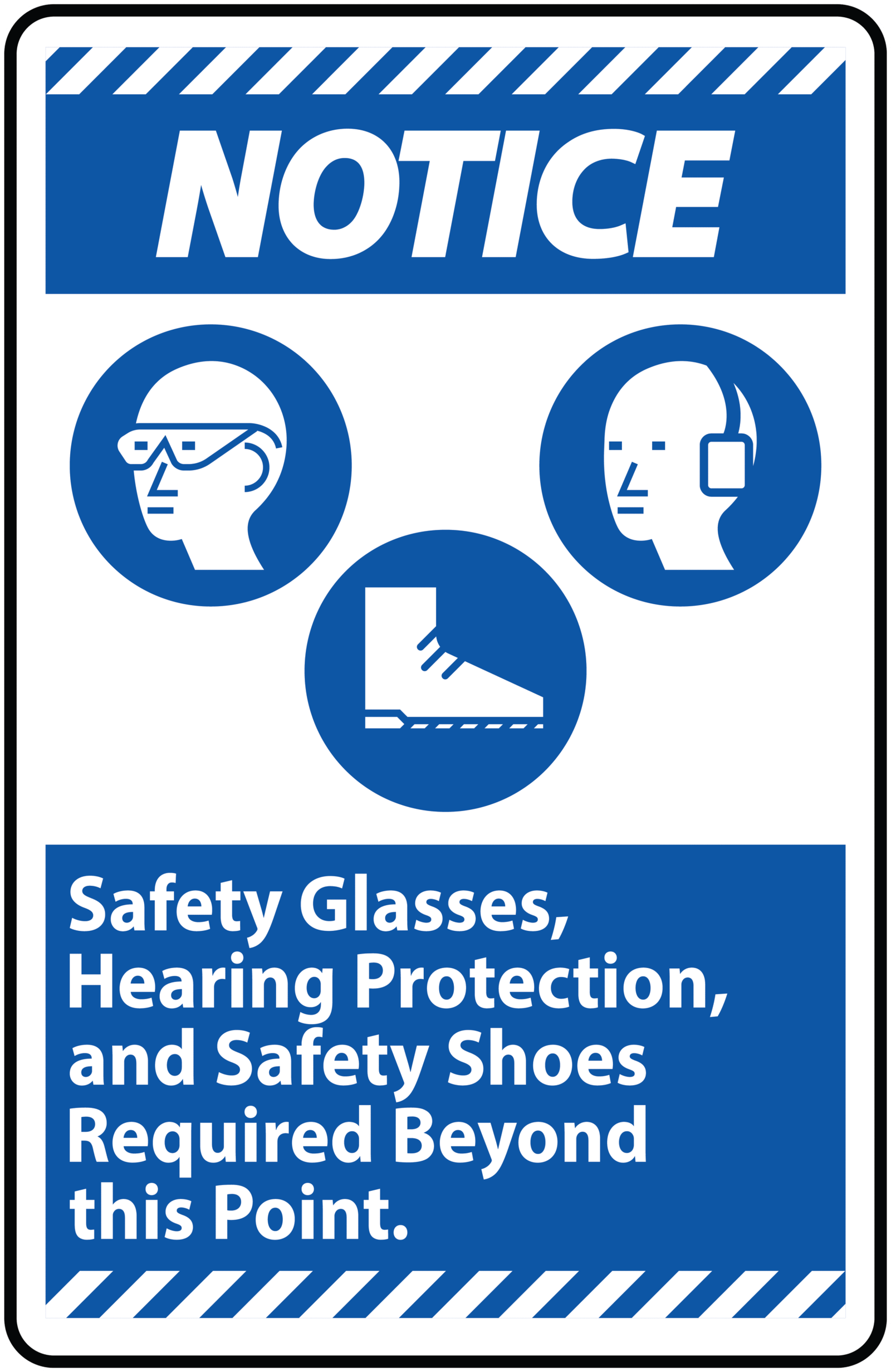 NOTICE STICKER Premium Vinyl Sticker