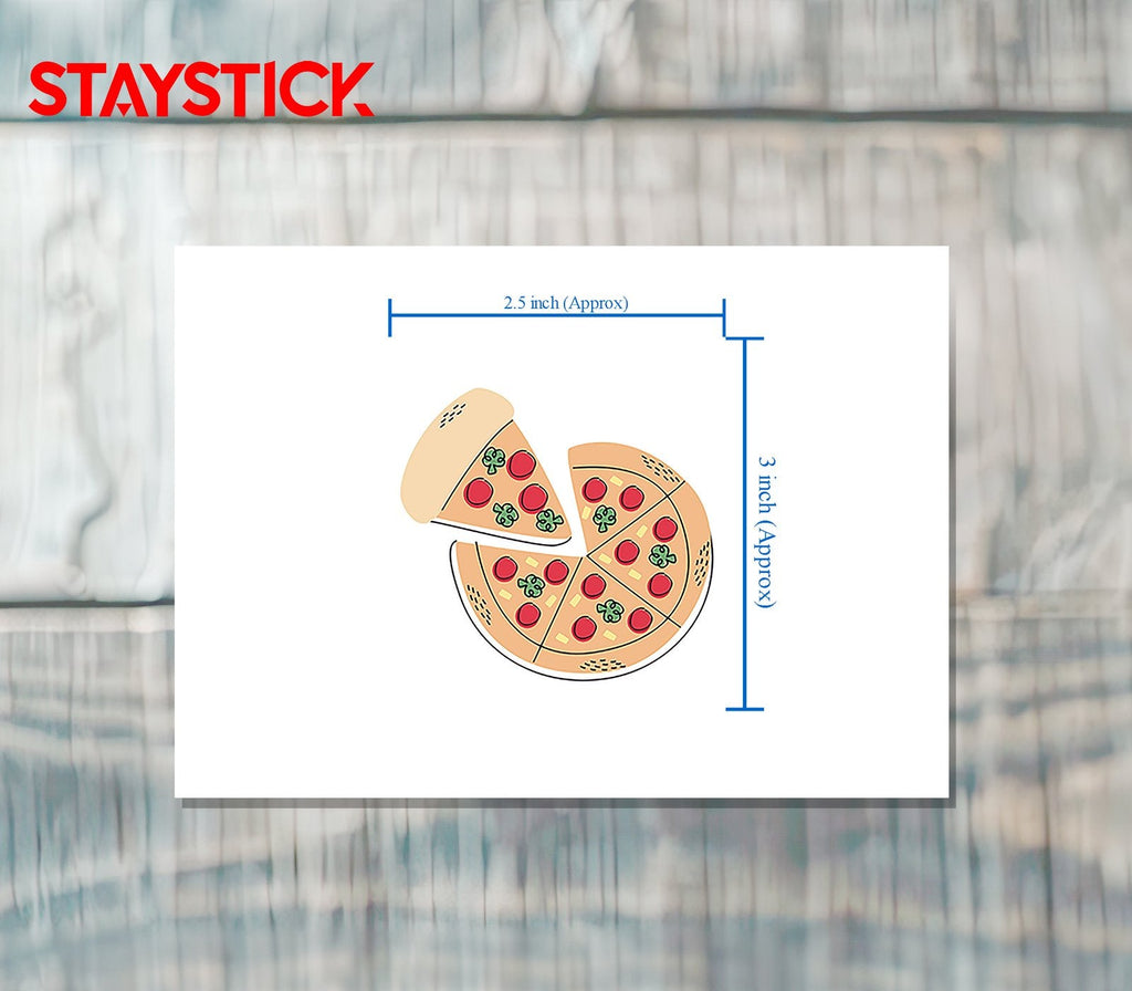 PIZZA STICKER Premium Vinyl Sticker