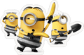 Minions Jailbreak Banana Sticker Premium Vinyl Sticker