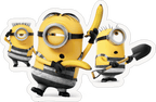 Minions Jailbreak Banana Sticker Premium Vinyl Sticker