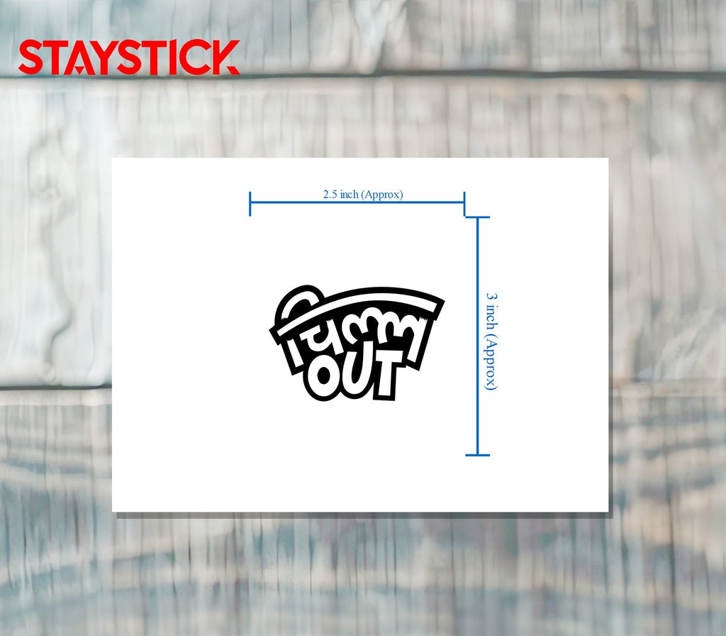 FUNNY STICKER Premium Vinyl Sticker