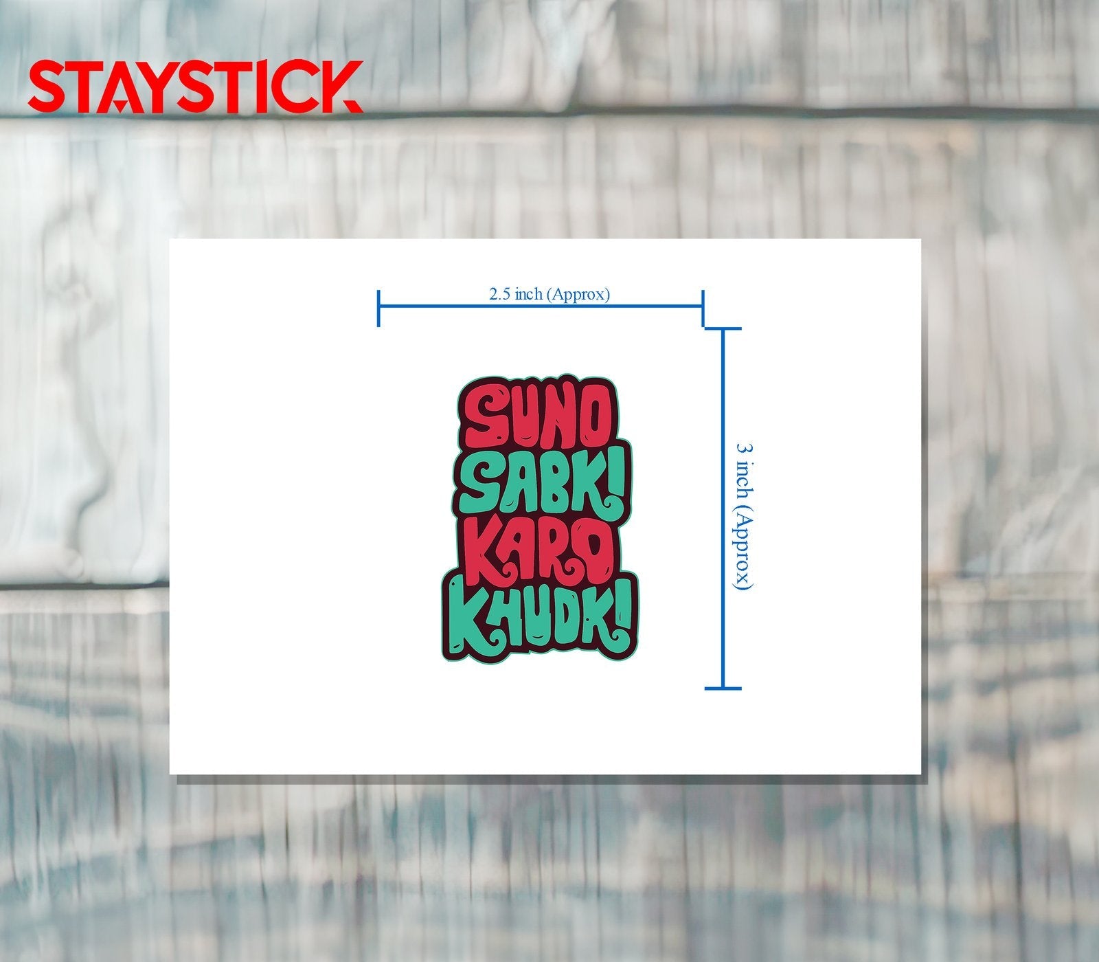 FUNNY STICKER Premium Vinyl Sticker