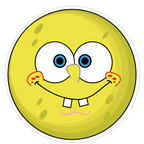 Spongebob Squarepants Smiling Face Sticker Premium Vinyl Sticker