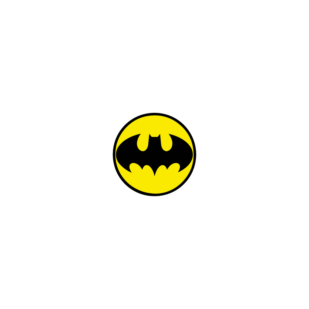 BAT MAN LOGO STICKER Premium Vinyl Sticker