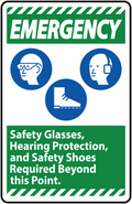 EMERGENCY SIGN STICKER Premium Vinyl Sticker