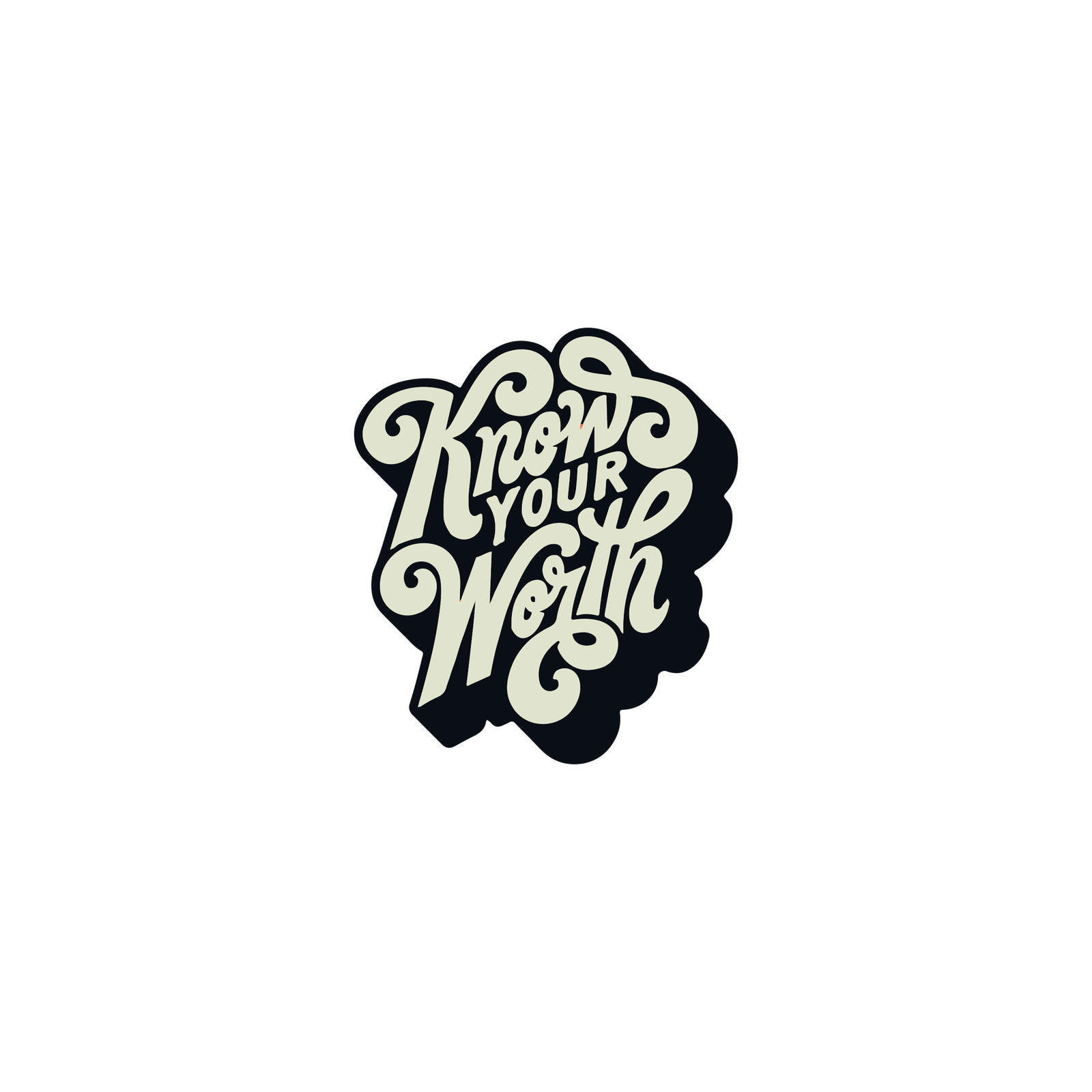 WORTH STICKER Premium Vinyl Sticker