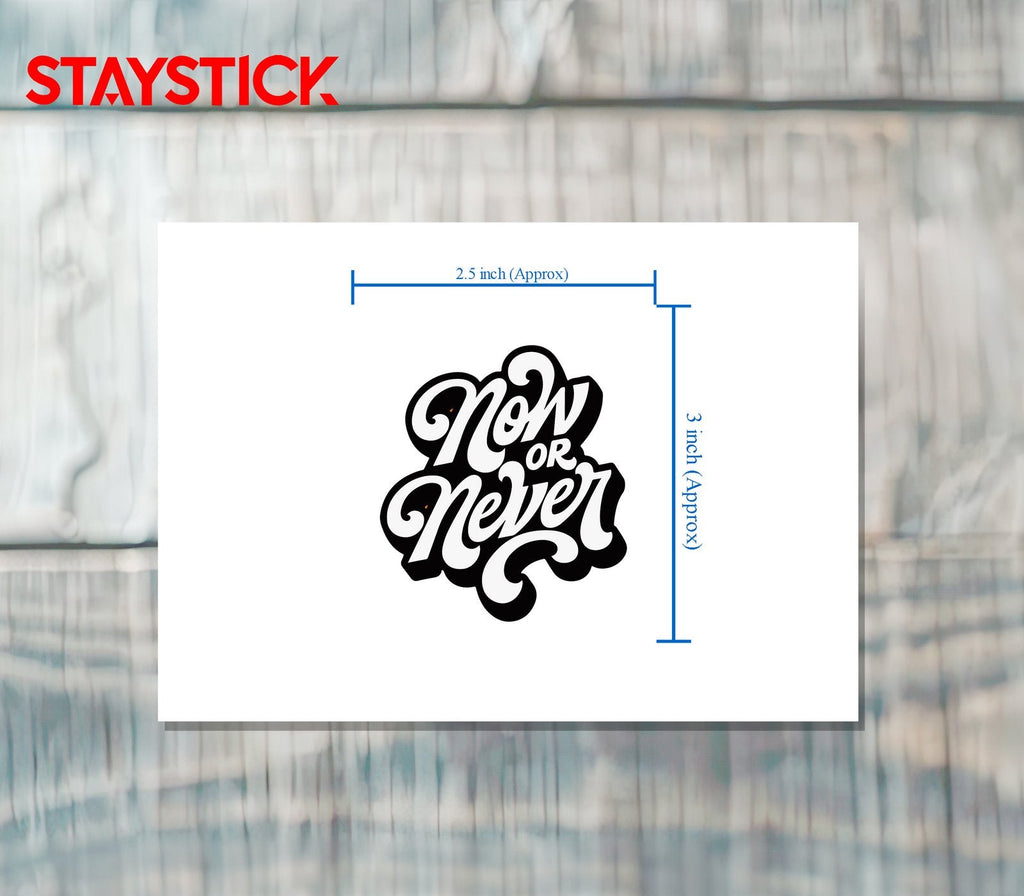 NON STICKER Premium Vinyl Sticker