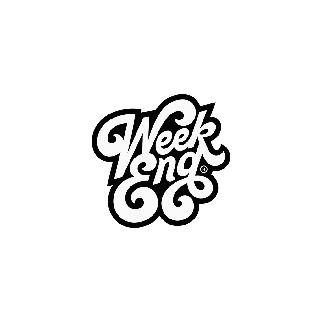 WEEKEND STICKER Premium Vinyl Sticker