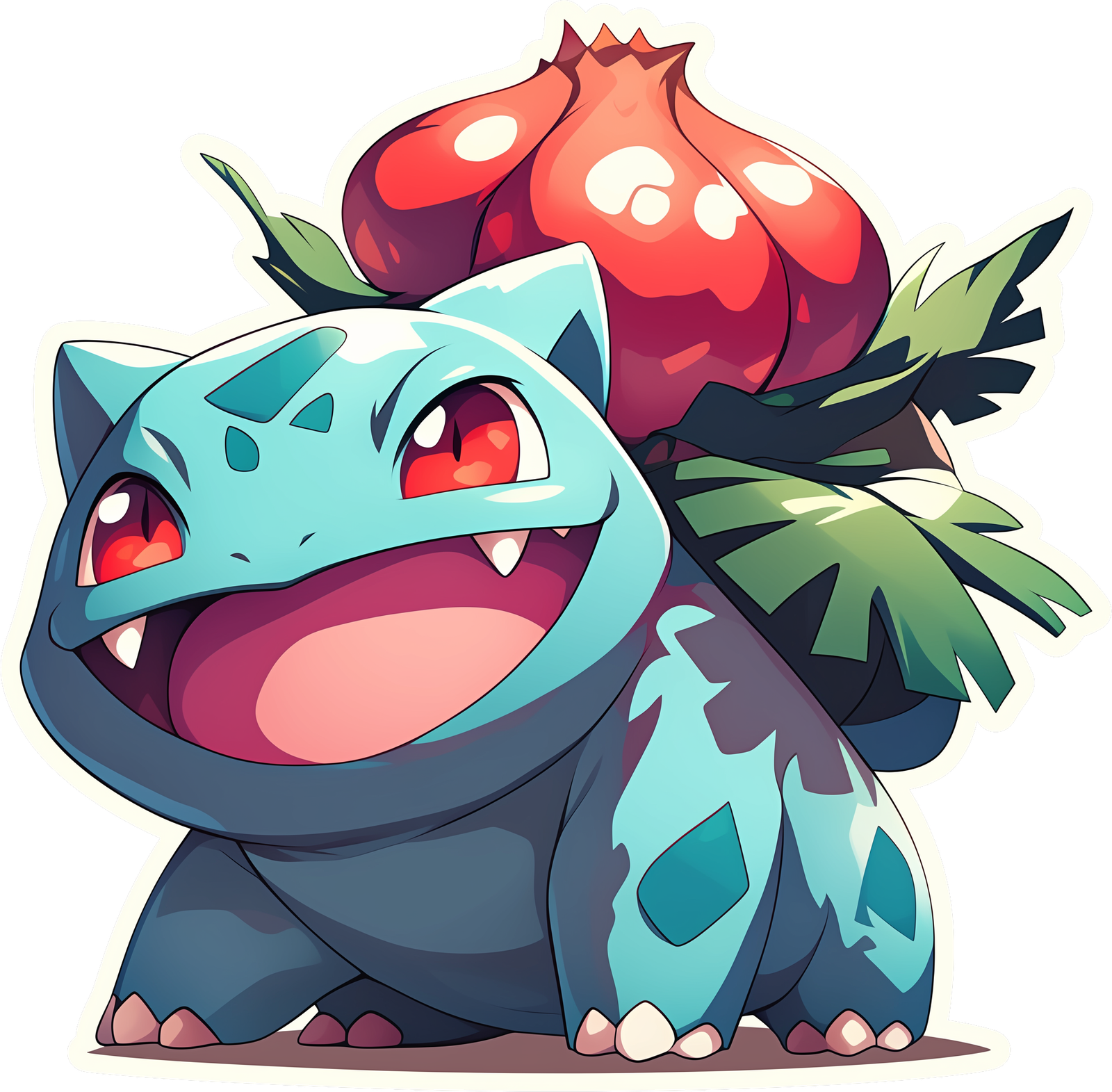 CUTE FROG STICKER Premium Vinyl Sticker
