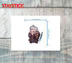 CHIBBI WARRIOR STICKER Premium Vinyl Sticker