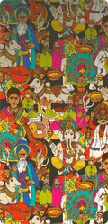 INDIAN CULTURE MOBILE STICKER