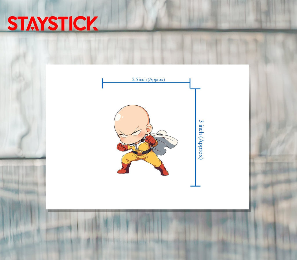 SAITAMA STICKER Premium Vinyl Sticker