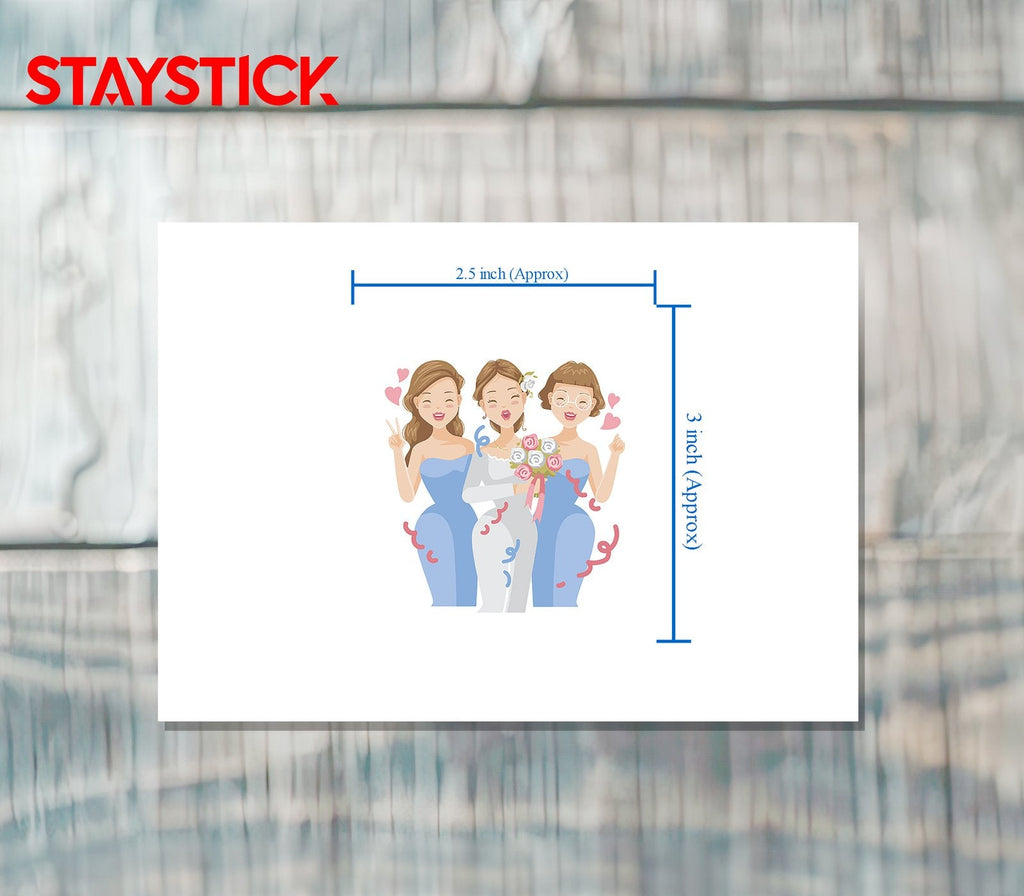 BRIDE GANG STICKER Premium Vinyl Sticker
