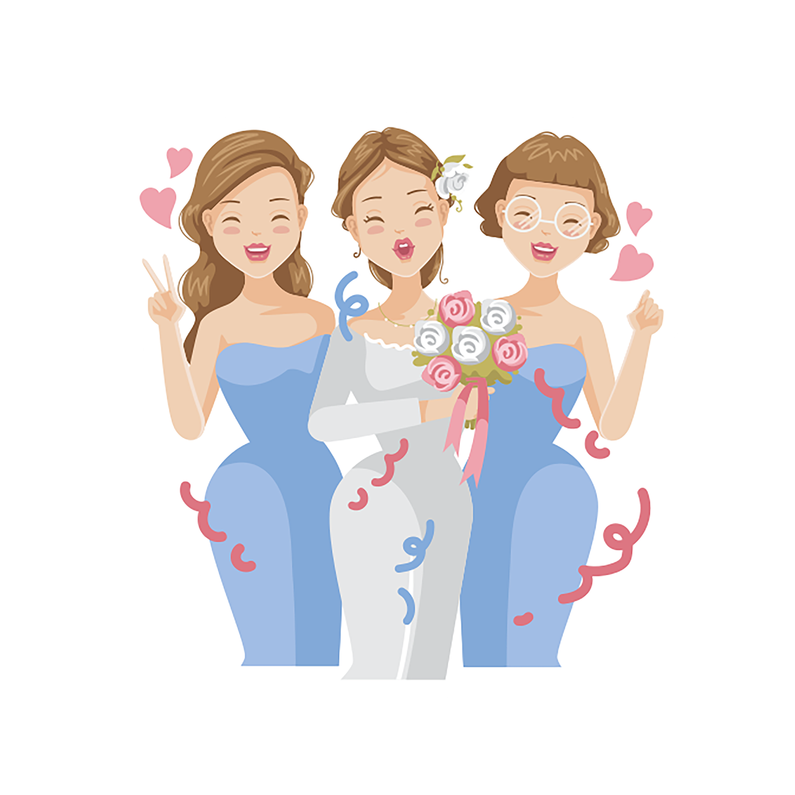 BRIDE GANG STICKER Premium Vinyl Sticker