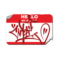 TAG STICKER Metalized Sticker