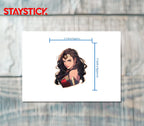 WONDER WOMEN STICKER Premium Vinyl Sticker