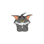 SAD TOM STICKER Premium Vinyl Sticker