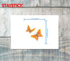 BUTTER FLY STICKER Premium Vinyl Sticker