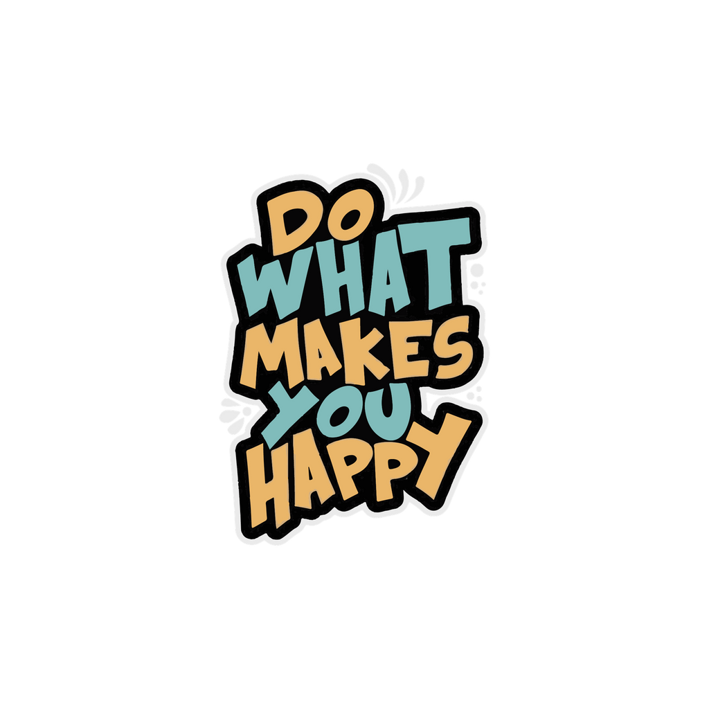 POSITIVE VIBE STICKER Premium Vinyl Sticker