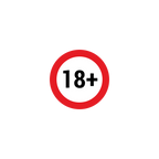 18+ STICKER Premium Vinyl Sticker