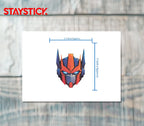 ROBO HELMET STICKER Premium Vinyl Sticker