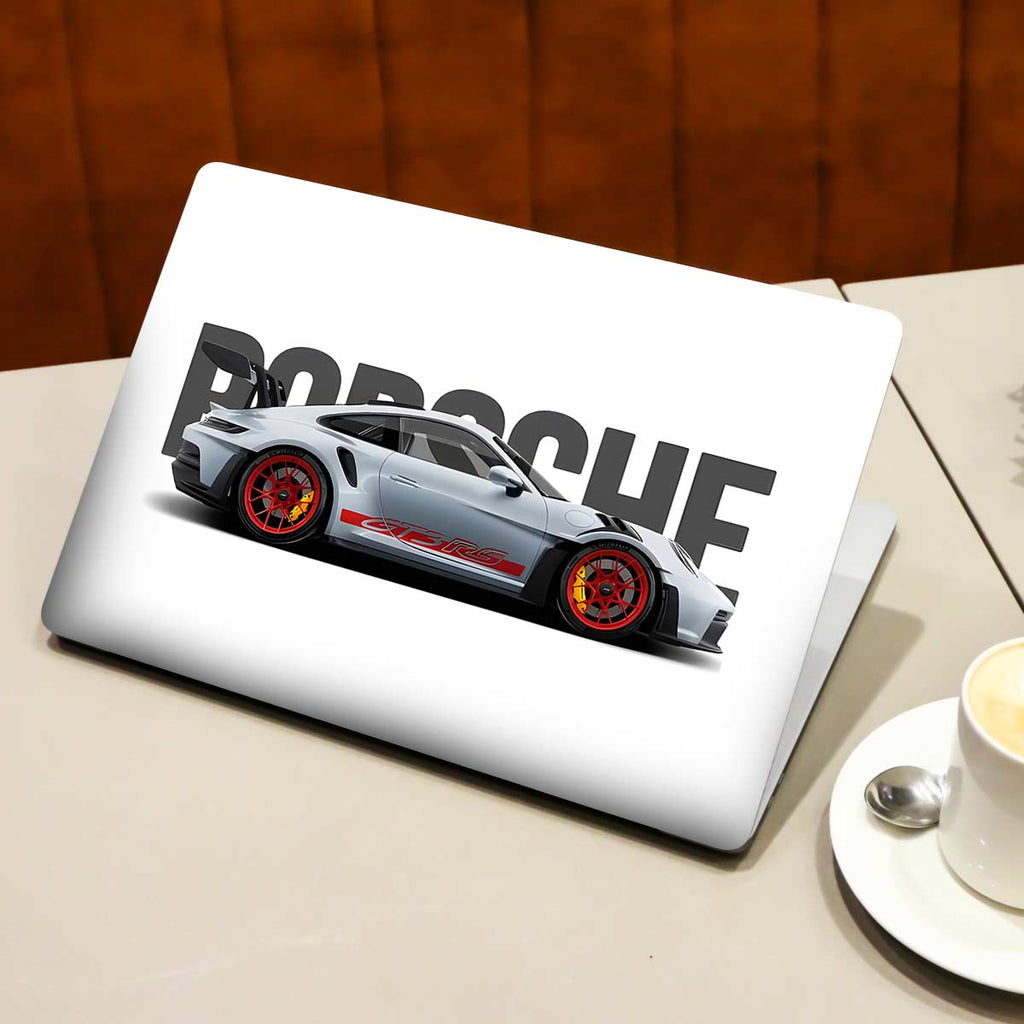 Porsche 911 GT3 RS Racing Laptop Skin