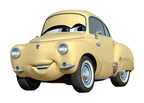 Lizzie Cars Movie Sticker Premium Vinyl Sticker