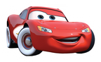 Lightning McQueen Cartoon Car Sticker Premium Vinyl Sticker