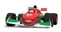 Francesco Bernoulli Cars Movie Sticker Premium Vinyl Sticker