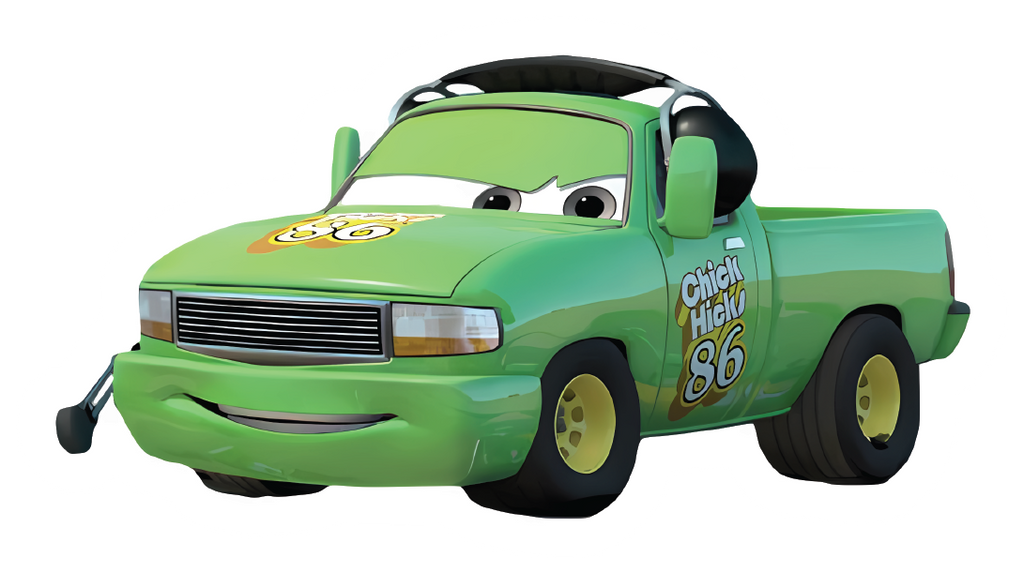 Cars Chick Hicks Hauler Sticker Premium Vinyl Sticker