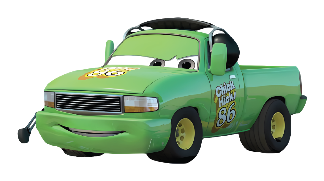 Cars Chick Hicks Hauler Sticker Premium Vinyl Sticker