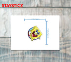 Surprised Patrick Star Sticker 3D Premium Sticker