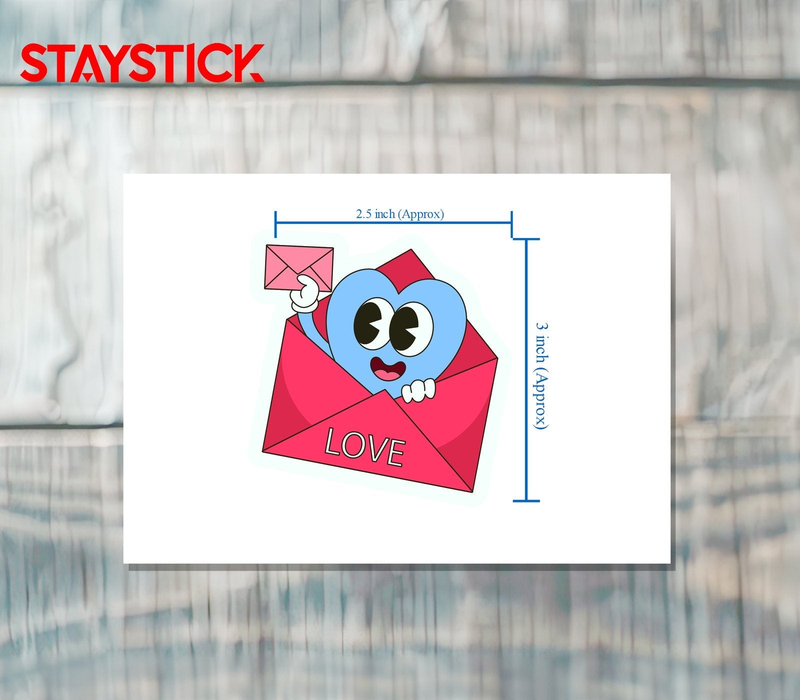 Mail Emoji Sticker Premium Vinyl Sticker