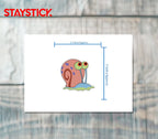 Gary the Snail Sticker Premium Vinyl Sticker
