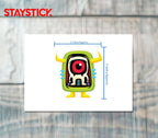 ALIAN STICKER Premium Vinyl Sticker