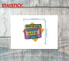 RADIO STICKER Premium Vinyl Sticker